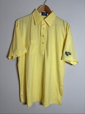 Vintage Spalding Tour Edition Golf Polo Shirt Large